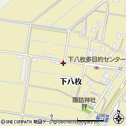 新潟県新潟市南区下八枚2572周辺の地図