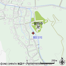 新潟県新潟市秋葉区朝日2187周辺の地図