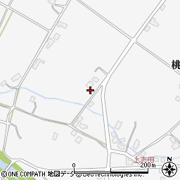 福島県福島市在庭坂庚申原周辺の地図