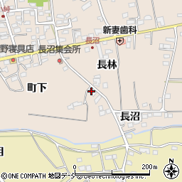 福島県福島市町庭坂長林28周辺の地図