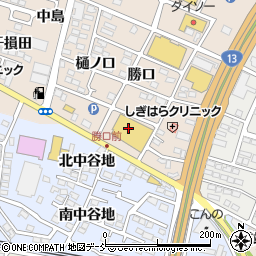 株式会社いちい　福島西店周辺の地図