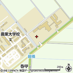 新潟県農業大学校直売所情熱市場周辺の地図