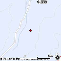 福島県伊達市保原町富沢長谷下周辺の地図