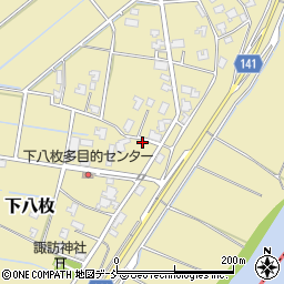 新潟県新潟市南区下八枚336周辺の地図