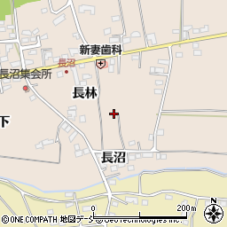 福島県福島市町庭坂長林18周辺の地図