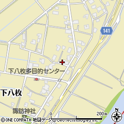 新潟県新潟市南区下八枚328周辺の地図