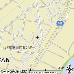 新潟県新潟市南区下八枚1920周辺の地図