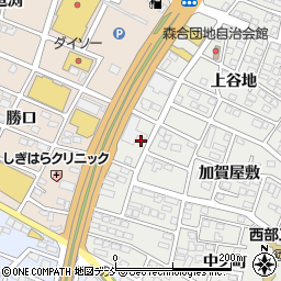 福島県福島市野田町道端周辺の地図