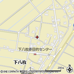 新潟県新潟市南区下八枚267周辺の地図