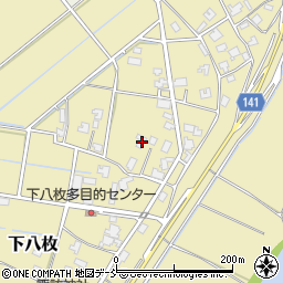 新潟県新潟市南区下八枚1931周辺の地図
