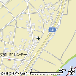 新潟県新潟市南区下八枚1254周辺の地図
