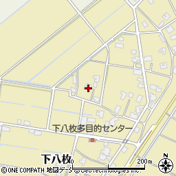 新潟県新潟市南区下八枚1961周辺の地図