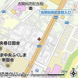 福島信用金庫福島競馬場前キャッシュコーナー周辺の地図