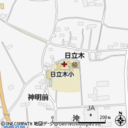 相馬市立日立木幼稚園周辺の地図
