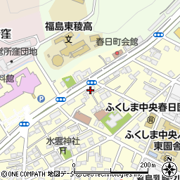 有限会社山信ガラス店周辺の地図