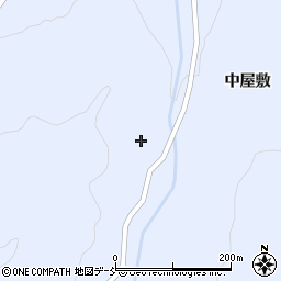 福島県伊達市保原町富沢長谷周辺の地図