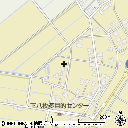 新潟県新潟市南区下八枚1960周辺の地図