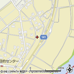 新潟県新潟市南区下八枚1178周辺の地図