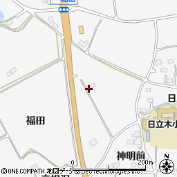 福島県相馬市日下石福田175周辺の地図