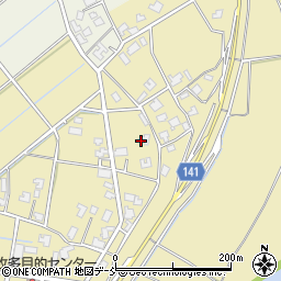新潟県新潟市南区下八枚1300周辺の地図