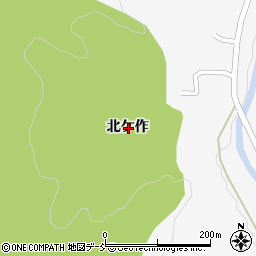 福島県伊達市霊山町山戸田吉ケ作周辺の地図