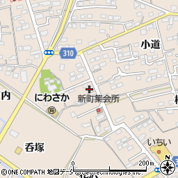 梅津五葉園周辺の地図