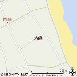 福島県相馬市磯部大浜周辺の地図