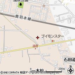福島県福島市町庭坂遠原一6周辺の地図