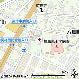 日本調剤　福島薬局周辺の地図