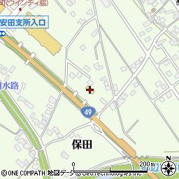 セブンイレブン阿賀野保田店周辺の地図
