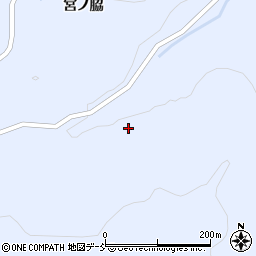 福島県伊達市保原町富沢（細倉）周辺の地図