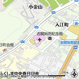 福島県福島市入江町1周辺の地図