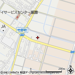 新潟県新潟市西蒲区前田331周辺の地図