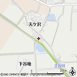 福島県相馬市立谷天ケ沢152周辺の地図