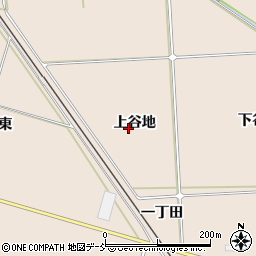 福島県相馬市坪田上谷地周辺の地図