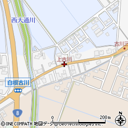 上古川周辺の地図
