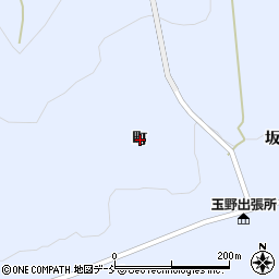 福島県相馬市玉野町周辺の地図