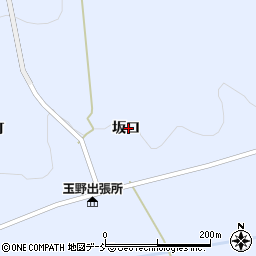 福島県相馬市玉野坂口周辺の地図