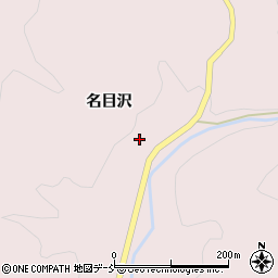 福島県伊達市霊山町石田名目沢20周辺の地図