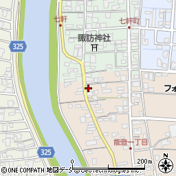 冨井畳店周辺の地図