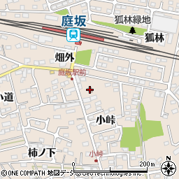 庭坂駅前集会所周辺の地図
