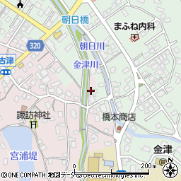新潟県新潟市秋葉区朝日413周辺の地図