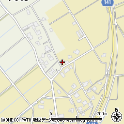 新潟県新潟市南区下八枚1445周辺の地図