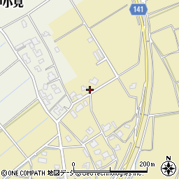 新潟県新潟市南区下八枚1454-1周辺の地図