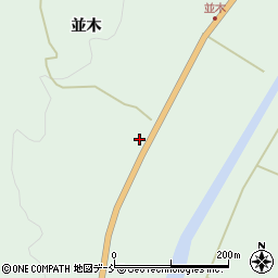 福島県相馬市山上並木211周辺の地図