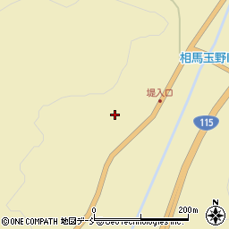 福島県相馬市東玉野95周辺の地図