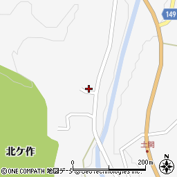 福島県伊達市霊山町山戸田江下周辺の地図