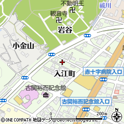 福島県福島市入江町5周辺の地図