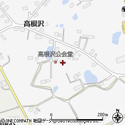 福島県相馬市日下石高根沢周辺の地図