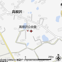 福島県相馬市日下石（高根沢）周辺の地図